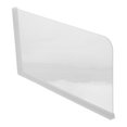 SWETRACE Silicone Acrylic Kitchen Sink Splash Shield for Waterproof ...