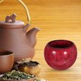 Simple Tea Ad SWETRACE Simple Red Ceramic Tea Cup for Home Use Reusable Elegant Cup ...