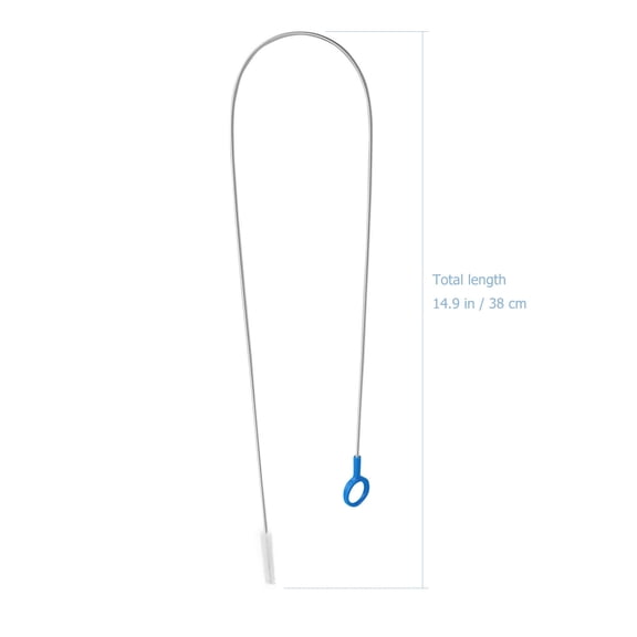 SWETRACE Small Bottle Brushes 3PCS Set Stainless Steel Nylon White for Home Use