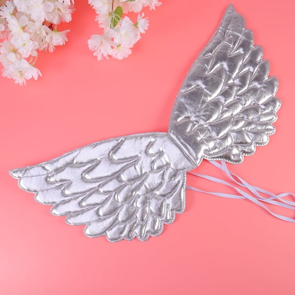 SWETRACE Small Wings Angel Wings Silver Cloth Performance Costume 1Pack