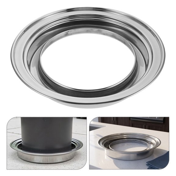 SWETRACE Stainless Steel Grill Drip Pan for Bbq with Sturdy Support and Effective Grease Collection