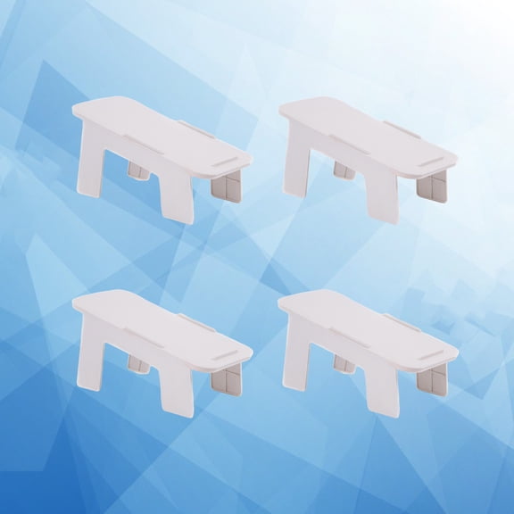 SWETRACE Shoe Rack with White PP Material, Perfect for Organizing Sandals, Slippers, and Lightweight Footwear