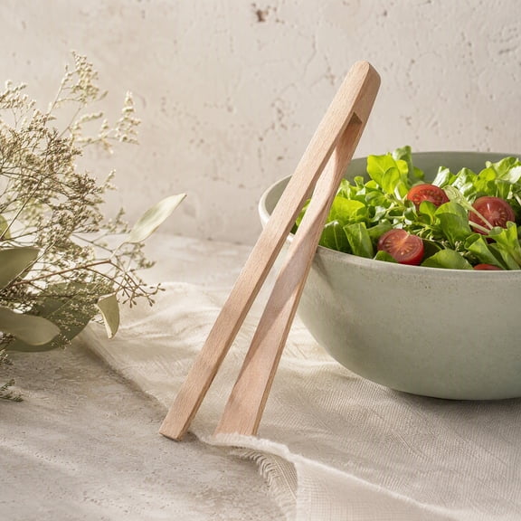 SWETRACE Kitchen Toaster Tongs with Ergonomic Non- Grip, 1 Pc Cooking Tool for Frying, Serving, and Food Handling