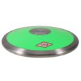 SWETRACE Track and Field Rubber Discus 1Kg Green for Youth Training and ...