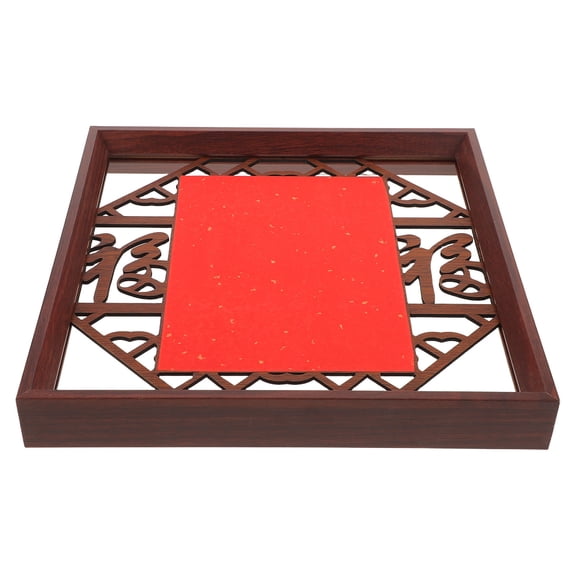 SWETRACE Rectangle Wooden Picture Frame with Dual Sided Display Stand for Cards