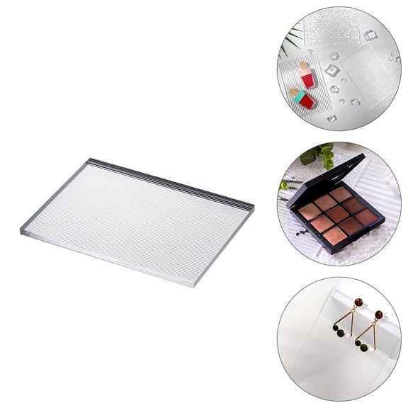 SWETRACE Transparent Acrylic Photography Board with 3D Texture for Jewelry Photo Props