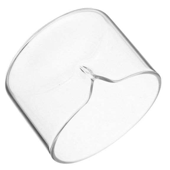 SWETRACE Transparent Glass Crystallizing Dish for Lab Evaporation with High Temperature Resistance