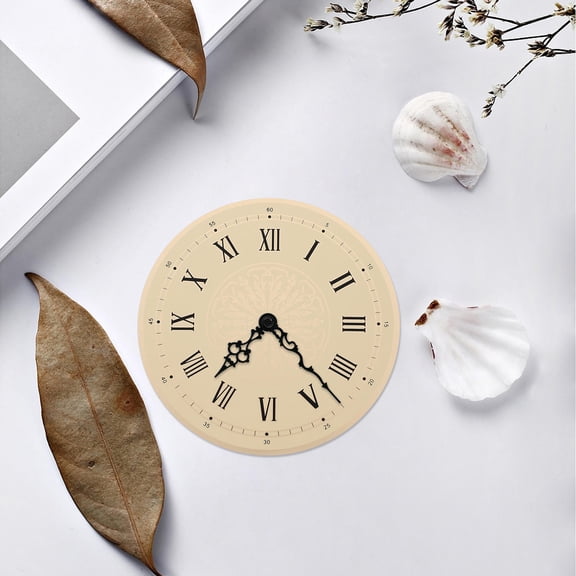 SWETRACE Iron Wall Clock Dial Replacement Plate, Multi-Color Clock Face for Home Decor and Custom