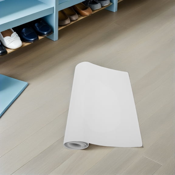 SWETRACE Waterproof Makeup Table Mat White Nonslip Decorative Desk Pad for Vanity and Office
