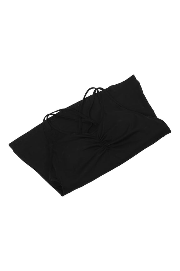 Women's Activewear Vests Black 1Set Breathable Fitting Workout Tops Sports