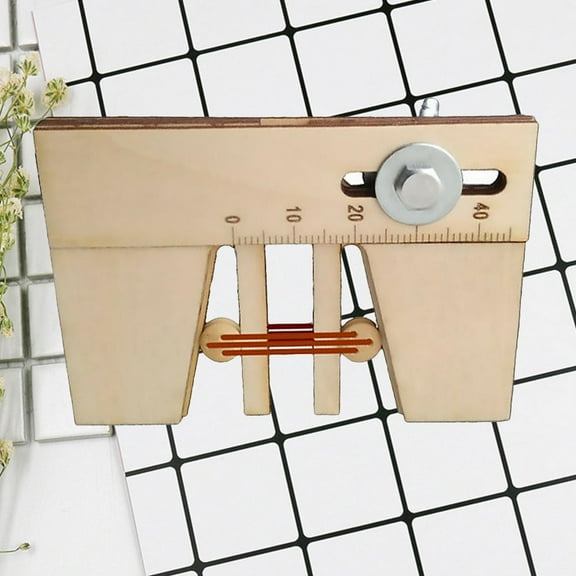 SWETRACE Wooden Model Ship Building Tools 1Pack Mooring Tool 7x2.2x0.3in for Crafting