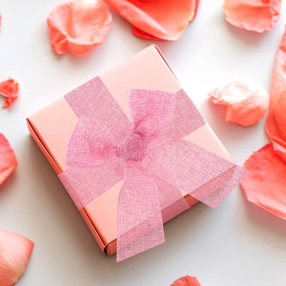 SWETRACE Wrapping Ribbon Roll, Colorful Decorative Hemp Ribbon for Floral Use