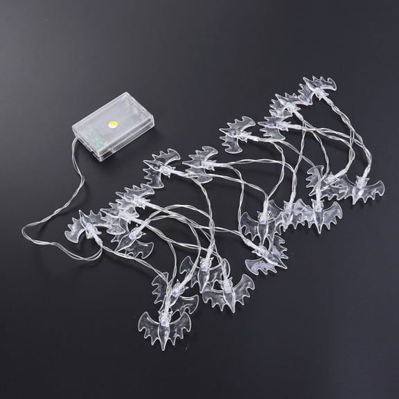 SWETRACE battery powered string lights Warm White 2m 20-Light Bat Hanging Decoration 1 Set