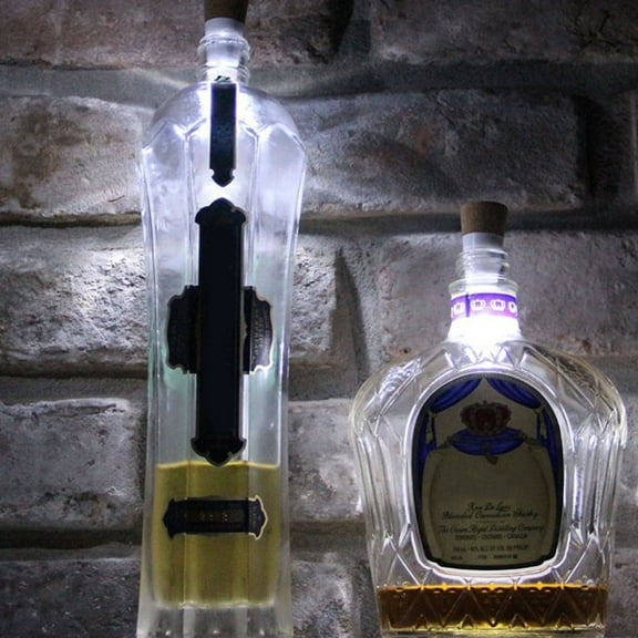 SWETRACE led bottle lights rechargeable LED Bottle Light White Wireless 1Set for Christmas Day