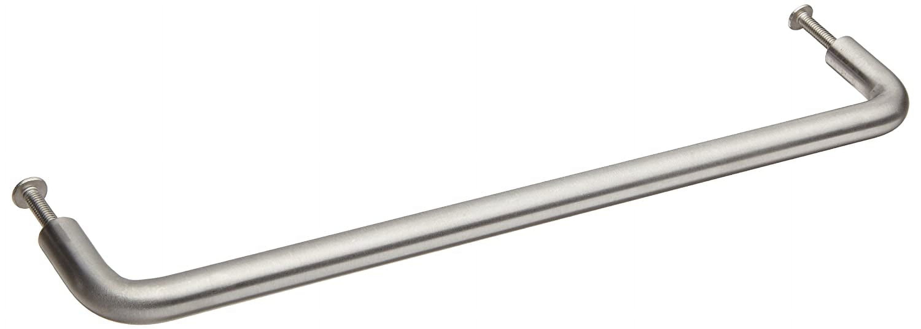 SWF 316 Stainless Steel Wire Pull Handle, Finish, Threaded Holes, Round
