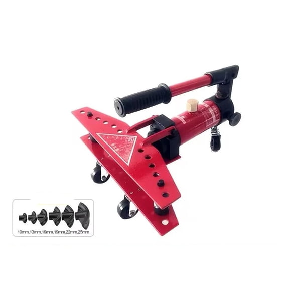 SWG-25 Hydraulic Rebar Bender, Manual Copper Tube Bending Machine, Stainless Steel Pipe Bending Tool Powerful Hydraulic Plier ,Easy to Operate