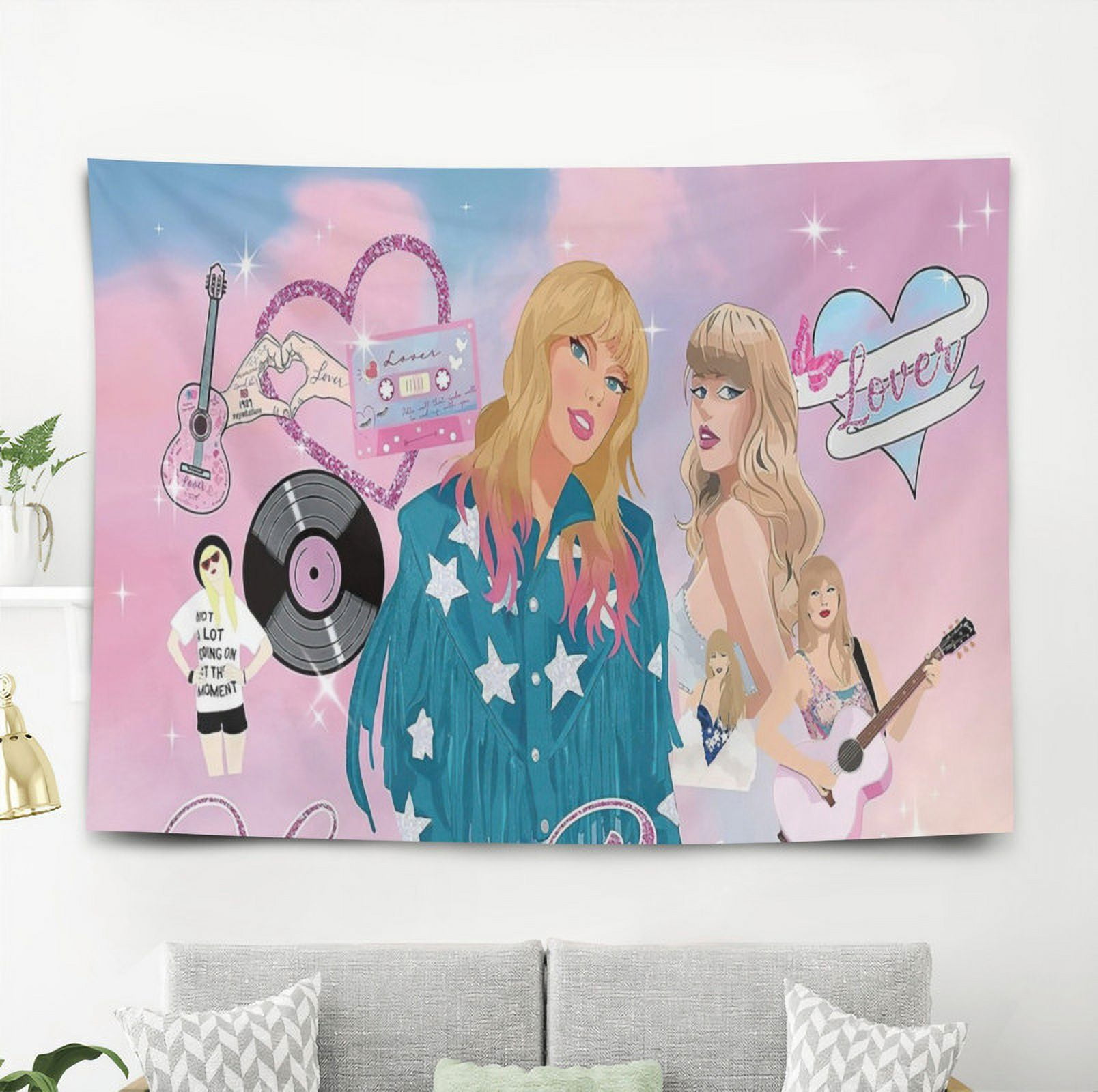 SWIFT Tapestry Backdrop Background Poster Gift for Bedroom for Room ...