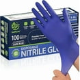 thumbnail image 1 of SWIFTLITE Disposable Nitrile Gloves, Food Safe, Latex-Free Powder-Free, Kitchen Rubber Gloves for Cooking, Cleaning and Food Prep (X-Large, 100), 1 of 10