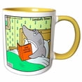 thumbnail image 1 of SWIM WITH THE LAWYERS 15oz Two-Tone Yellow Mug mug-1577-13, 1 of 3