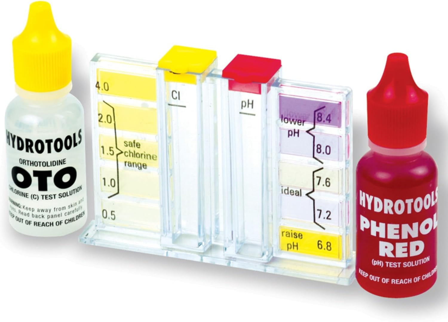 SWIMLINE HYDROTOOLS Economy Chlorine/Bromine/Ph Pool Water Test Kit