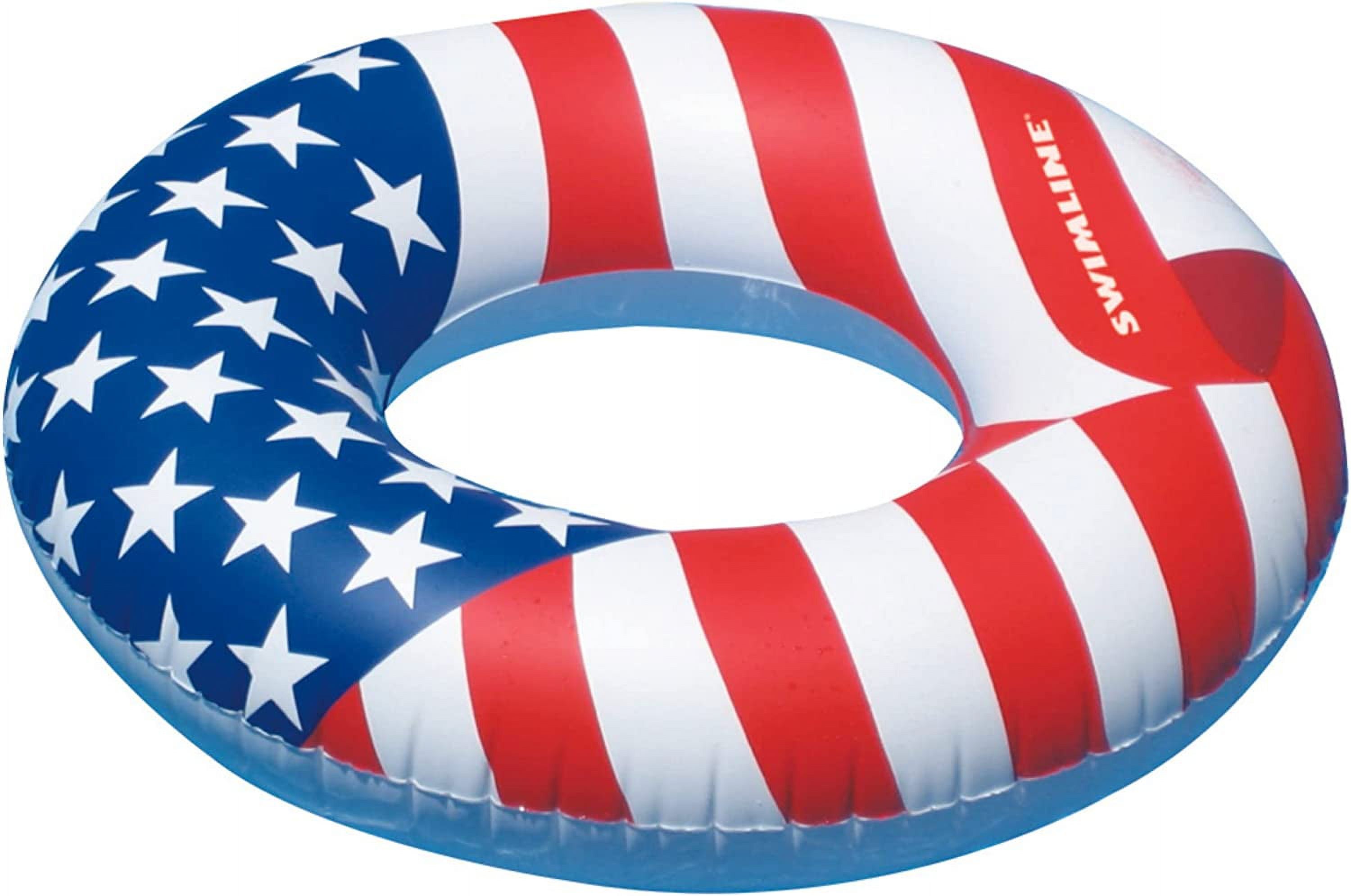 SWIMLINE Inflatable Ring Pool Float for Adults Kids Floating Lounger