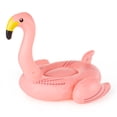 thumbnail interactive-video image 1 of SWIMLINE ORIGINAL 90627 Giant Inflatable Flamingo Pool Float Floatie Ride-On Lounge W/ Stable Legs Wings Large Rideable Blow Up Summer Beach Swimming Party Lounge Big Raft Tube Decoration Toys Kids, 1 of 13