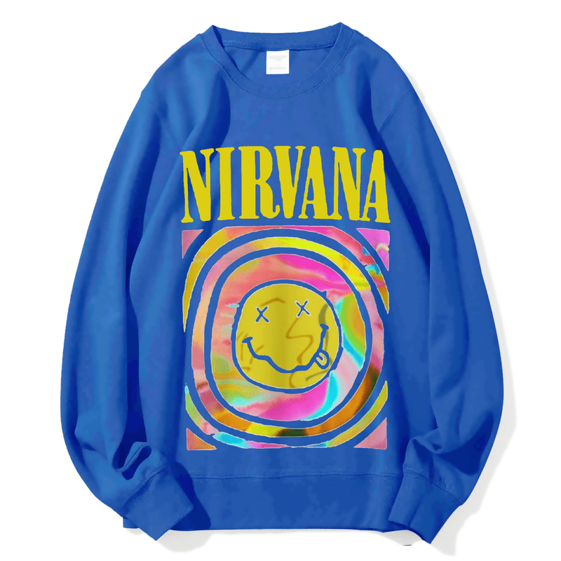 Nirvana in utero crew online neck sweatshirt