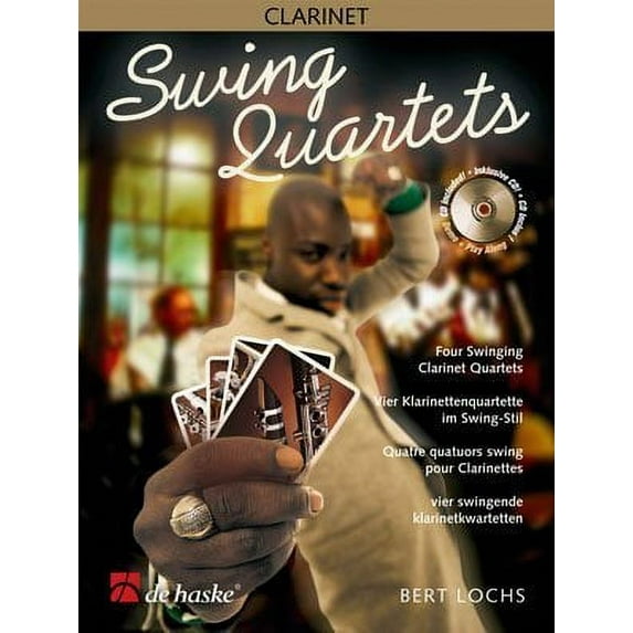 SWING QUARTETS CLARINET BOOK AND CD
