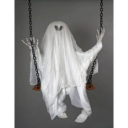 SWINGING GHOST DECORATION