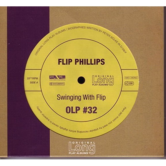 Swinging With Flip Flip Phillips (CD)