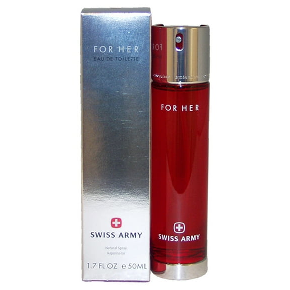SWISS ARMY FOR HER * Victorinox 1.7 oz / 50 ml EDT Women Perfume Spray