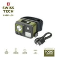 thumbnail image 1 of Swiss Tech Kabellos 1000LM Rechargeable LED Wireless Headlamp with USB-C, 1 of 17