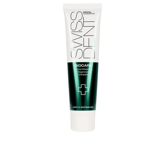 SWISSDENT Biocare Toothpaste 100ml - Natural Whitening & Regenerating - Sensitive Teeth - Protects Enamel