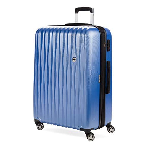 SWISSGEAR 7272 ENERGIE EXPANDABLE HARDSIDE LUGGAGE WITH SPINNER WHEELS - BLUE