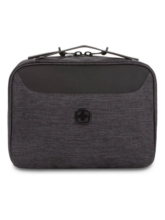 SWISSGEAR 8.75" Toiletry Tech Kit - Dark Gray Heather