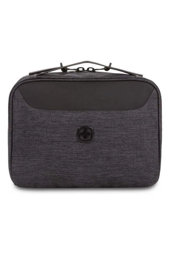 SWISSGEAR 8.75" Toiletry Tech Kit - Dark Gray Heather