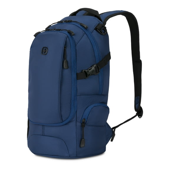 SWISSGEAR City Pack Backpack Narrow Daypack, Everyday Sporty Tablet Compact Carry, Ballistic Navy