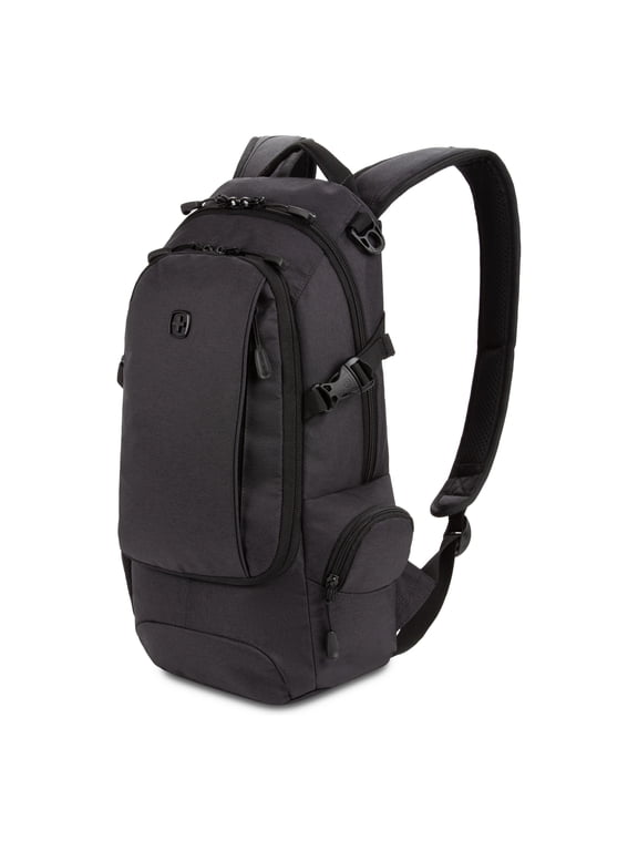 City Pack Backpack Narrow Daypack, Everyday Sporty Tablet Compact Carry, Dark Grey