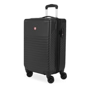 SWISSGEAR Edge Hardside Carry-On Spinner, Black