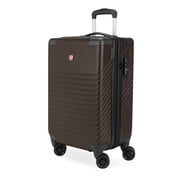 SWISSGEAR Edge Hardside Carry-On Spinner, Mocha Brown