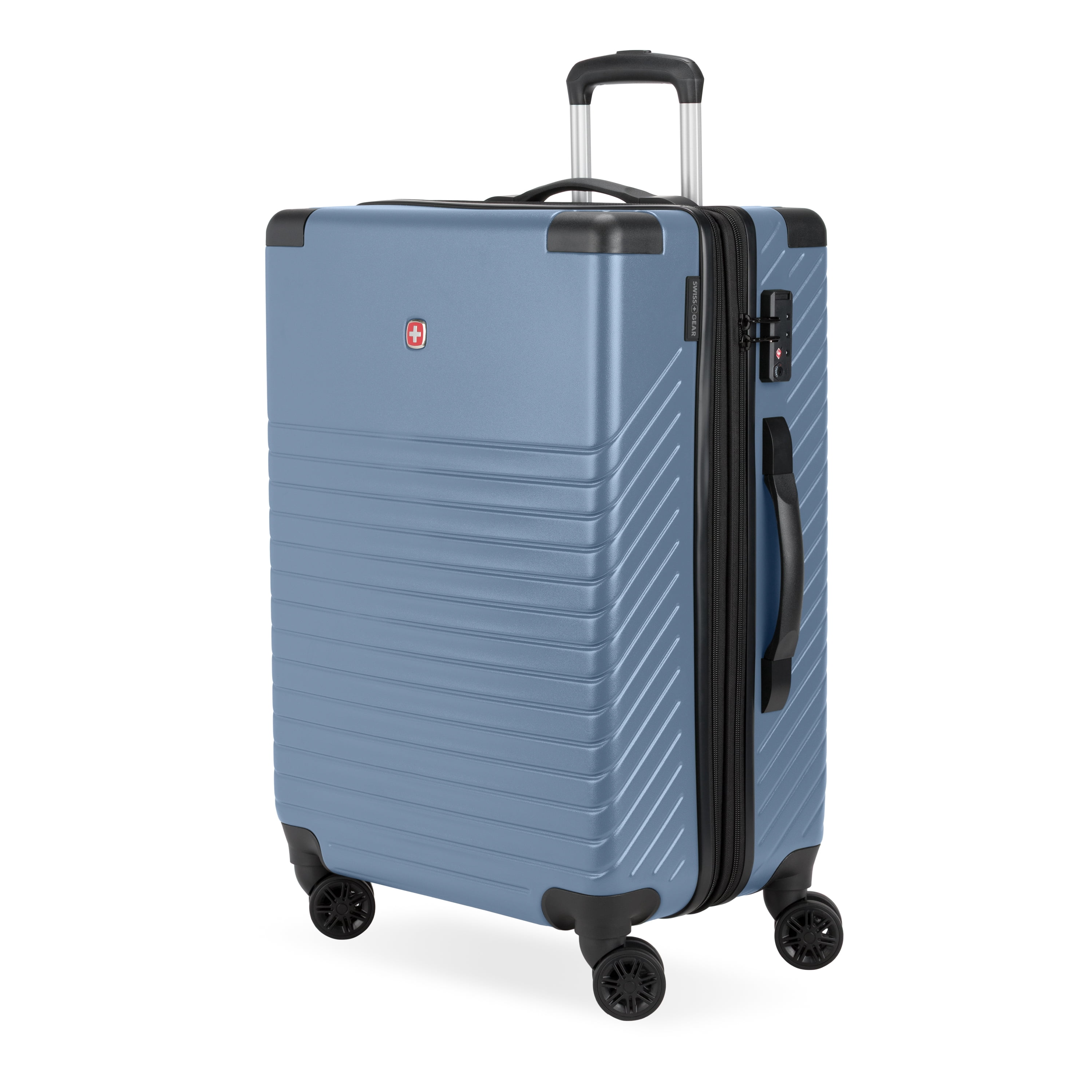 SWISSGEAR Edge Hardside Carry-On Spinner, Thyme Green - Walmart.com