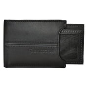 SWISSGEAR Mens Delmont Slimfold Wallet Black