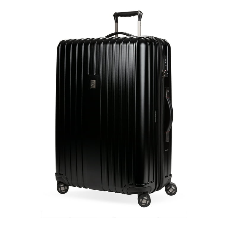 SWISSGEAR Ridge Large Checked Hardside Expandable Luggage with 8