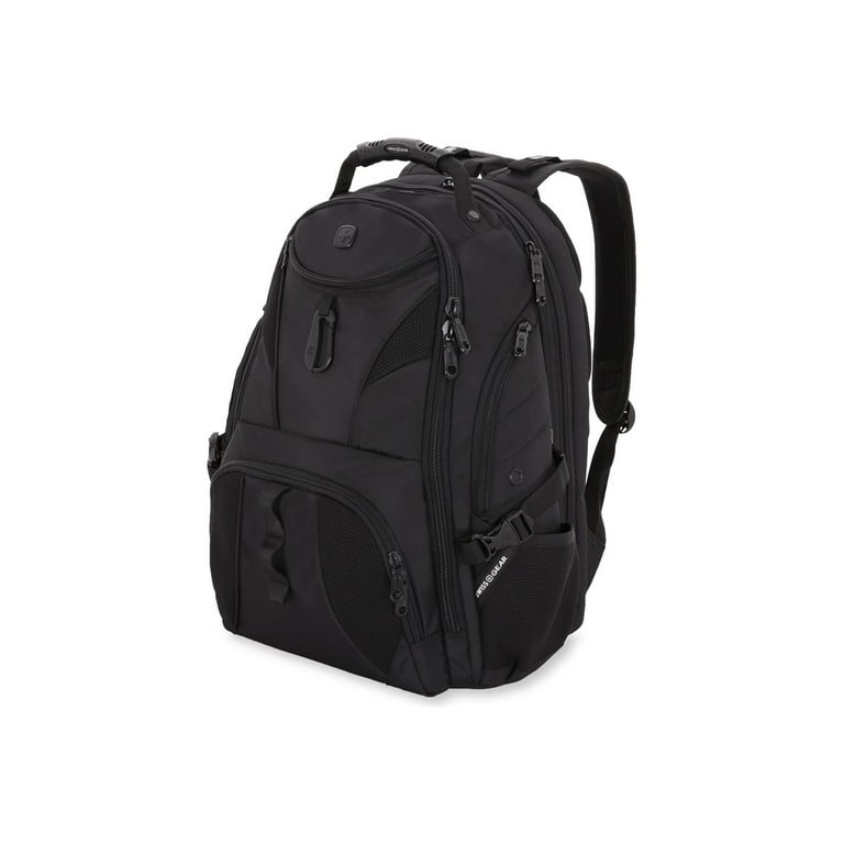 SWISSGEAR, Laptop Backpack, ScanSmart 1900, Unisex Black - Walmart.com