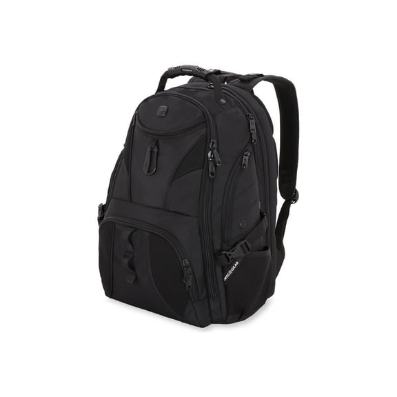SWISSGEAR ScanSmart 1900 Unisex Laptop Backpack, Black