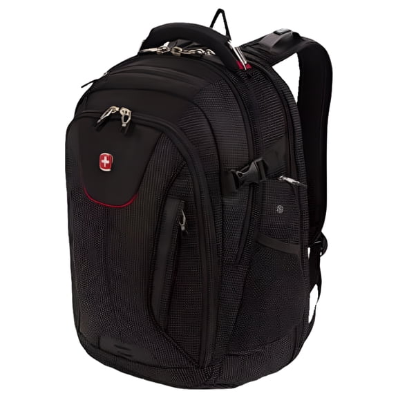 SWISSGEAR ScanSmart Comfortable 15 Inch Laptop Bag with USB Charging Port, Gray