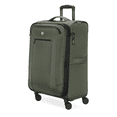 thumbnail image 1 of SWISSGEAR Stride Expandable Carry-On Spinner Luggage, Olive Green, 8 Wheels and Built-in TSA Lock, 1 of 23