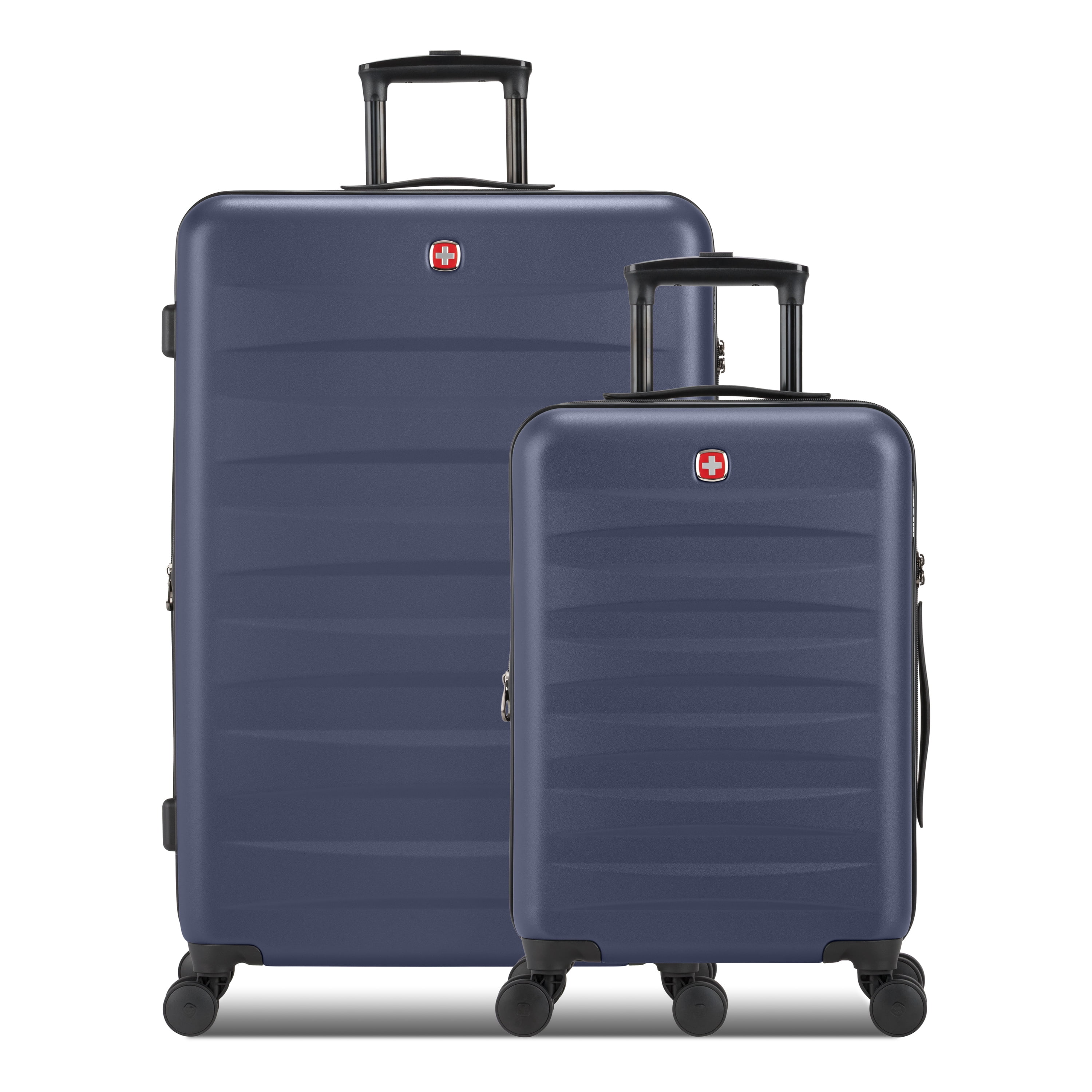 SWISSGEAR Stride Hardside 2-Piece Spinner Set, Navy Blue