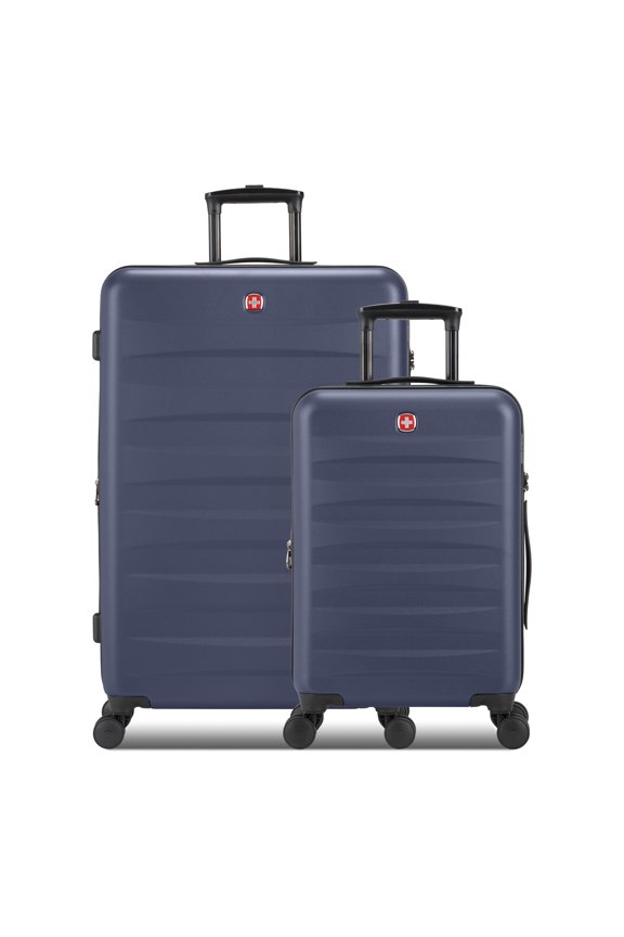 Stride Hardside 2-Piece Spinner Set, Navy Blue
