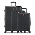 thumbnail image 1 of SWISSGEAR Stride Hardside 3-Piece Spinner Set, Black, 1 of 22